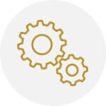 Icona de Elaboració amb tecnologia d’última generació Icona de Elaboració amb tecnologia d’última generació
